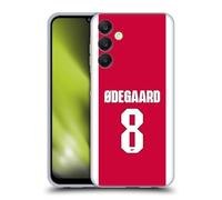 Head Case Designs Officially Licensed Arsenal FC Martin Ødegaard 2025/26 Players Home Kit 1st Group Gel Case [Military Grade Protection] Compatible With Samsung Galaxy A25 5G