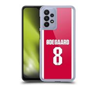 Head Case Designs Officially Licensed Arsenal FC Martin Ødegaard 2025/26 Players Home Kit 1st Group Hard Back Case Compatible With Samsung Galaxy A23 / 5G (2022)