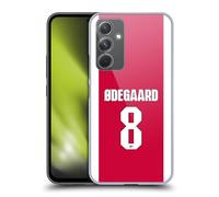 Head Case Designs Officially Licensed Arsenal FC Martin Ødegaard 2025/26 Players Home Kit 1st Group Hard Back Case Compatible With Samsung Galaxy A54 5G