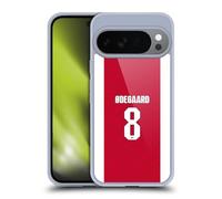 Head Case Designs Officially Licensed Arsenal FC Martin Ødegaard 2025/26 Players Home Kit Gel Case [Military Grade Protection] Compatible with Google Pixel 10 and Compatible with MagSafe