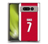 Head Case Designs Officially Licensed Arsenal FC Martin Ødegaard 2025/26 Players Home Kit Hard Back Case Compatible With Google Pixel Fold