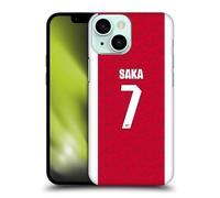 Head Case Designs Officially Licensed Arsenal FC Martin Ødegaard 2025/26 Players Home Kit Hard Back Case Compatible With Apple iPhone 13 Mini