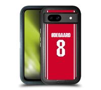 Head Case Designs Officially Licensed Arsenal FC Martin Ødegaard 2026/27 Players Home Kit 1st Group Ultra-Armoured Shockproof Case [Military Grade Protection] Compatible With Google Pixel 8a