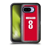 Head Case Designs Officially Licensed Arsenal FC Martin Ødegaard 2026/27 Players Home Kit 1st Group Ultra-Armoured Shockproof Case [Military Grade Protection] Compatible With Google Pixel 9A