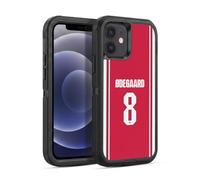 Head Case Designs Officially Licensed Arsenal FC Martin Ødegaard 2026/27 Players Home Kit 1st Group Ultra-Armoured Shockproof Case [Military Grade] Compatible With Apple iPhone 12 / iPhone 12 Pro