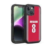 Head Case Designs Officially Licensed Arsenal FC Martin Ødegaard 2026/27 Players Home Kit 1st Group Ultra-Armoured Shockproof Case [Military Grade Protection] Compatible With Apple iPhone 14