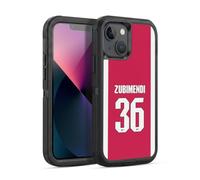 Head Case Designs Officially Licensed Arsenal FC Martín Zubimendi 2025/26 Players Home Kit 1st Group Ultra-Armoured Shockproof Case [Military Grade Protection] Compatible With Apple iPhone 13
