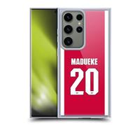 Head Case Designs Officially Licensed Arsenal FC Noni Madueke 2025/26 Players Home Kit 1st Group Gel Case [Military Grade Protection] Compatible With Samsung Galaxy S23 Ultra 5G