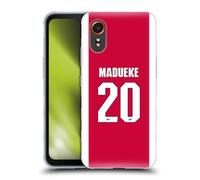 Head Case Designs Officially Licensed Arsenal FC Noni Madueke 2025/26 Players Home Kit 1st Group Gel Case [Military Grade Protection] Compatible With Samsung Galaxy Xcover7 5G