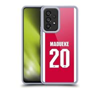 Head Case Designs Officially Licensed Arsenal FC Noni Madueke 2025/26 Players Home Kit 1st Group Gel Case [Military Grade Protection] Compatible With Samsung Galaxy A53 5G (2022)