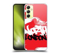 Head Case Designs Officially Licensed Arsenal FC North London Graffiti Art Hard Back Case Compatible With Samsung Galaxy A34 5G