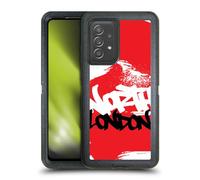 Head Case Designs Officially Licensed Arsenal FC North London Graffiti Art Ultra-Armoured Shockproof Case [Military Grade Protection] Compatible With Galaxy A52 / A52s / 5G (2021)