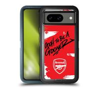Head Case Designs Officially Licensed Arsenal FC Oh To Be Graffiti Art Ultra-Armoured Shockproof Case [Military Grade Protection] Compatible With Google Pixel 8