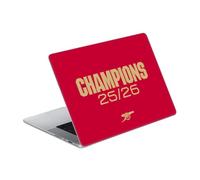 Head Case Designs Officially Licensed Arsenal FC Red 2025-26 Champions Vinyl Sticker Skin Decal Cover Compatible With MacBook Pro 16" A2485 / A3428 / A3429