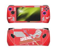 Head Case Designs Officially Licensed Arsenal FC Red and Gold Logos Vinyl Sticker Skin Decal Cover Compatible With Asus ROG Ally