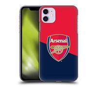 Head Case Designs Officially Licensed Arsenal FC Red & Blue Logo Crest 2 Hard Back Case Compatible With Apple iPhone 11