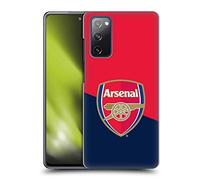 Head Case Designs Officially Licensed Arsenal FC Red & Blue Logo Crest 2 Hard Back Case Compatible With Samsung Galaxy S20 FE / 5G
