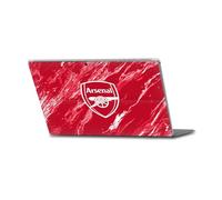 Head Case Designs Officially Licensed Arsenal FC Red Marble Logos Vinyl Sticker Skin Decal Cover Compatible With Microsoft Surface Pro 4/5/6