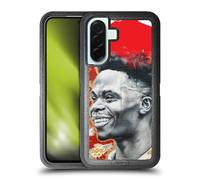 Head Case Designs Officially Licensed Arsenal FC Saka Mural Graffiti Art Ultra-Armoured Shockproof Case [Military Grade Protection] Compatible With Samsung Galaxy A36 5G