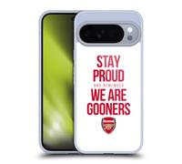 Head Case Designs Officially Licensed Arsenal FC Stay Proud Gunners Gel Case [Military Grade Protection] Compatible with Google Pixel 10 Pro XL and Compatible with MagSafe