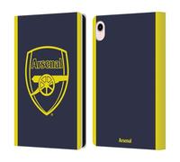 Head Case Designs Officially Licensed Arsenal FC Third 2016/17 Crest Kit Leather Wallet Case Compatible With Apple iPad mini (2021/2024)