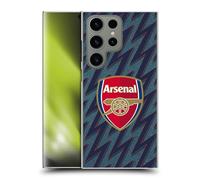 Head Case Designs Officially Licensed Arsenal FC Third 2021/22 Crest Kit Hard Back Case Compatible With Samsung Galaxy S24 Ultra 5G