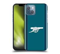 Head Case Designs Officially Licensed Arsenal FC Third 2023/24 Crest Kit Hard Back Case Compatible With Apple iPhone 13