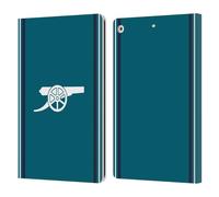 Head Case Designs Officially Licensed Arsenal FC Third 2023/24 Crest Kit Leather Wallet Case Compatible With Apple iPad 10.2 2019/2020/2021