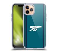 Head Case Designs Officially Licensed Arsenal FC Third 2023/24 Crest Kit Soft Gel Case Compatible With Apple iPhone 11 Pro