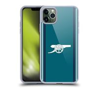 Head Case Designs Officially Licensed Arsenal FC Third 2023/24 Crest Kit Soft Gel Case [Military Grade Protection] Compatible With Apple iPhone 11 Pro Max