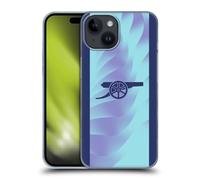 Head Case Designs Officially Licensed Arsenal FC Third 2024/25 Kit Hard Back Case Compatible With Apple iPhone 15
