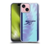 Head Case Designs Officially Licensed Arsenal FC Third 2024/25 Kit Soft Gel Case Compatible With Apple iPhone 15