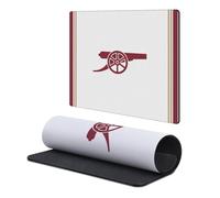 Head Case Designs Officially Licensed Arsenal FC Third 2025/26 Kit Gaming Office Desk PC Keyboard Mouse Mat Pad 9.84 x 11.81 x 0.12 inches (250 x 300 mm) - S