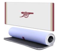 Head Case Designs Officially Licensed Arsenal FC Third 2025/26 Kit Gaming Office Desk PC Keyboard Mouse Mat Pad 37.4 x 15.75 x 0.16 inches (900 x 400 mm) - XL