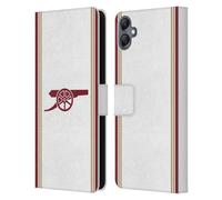 Head Case Designs Officially Licensed Arsenal FC Third 2025/26 Kit Leather Wallet Case Compatible With Samsung Galaxy A05