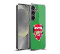 Head Case Designs Officially Licensed Arsenal FC Third Goalkeeper 2016/17 Crest Kit Gel Case [Military Grade Protection] Compatible with Samsung Galaxy S24+ 5G and Compatible with MagSafe