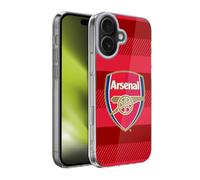 Head Case Designs Officially Licensed Arsenal FC Training Red Crest 2 Gel Case [Military Grade Protection] Compatible with Apple iPhone 17 and Compatible with MagSafe