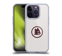 Head Case Designs Officially Licensed AS Roma Maroon Wolf 2024/25 Graphic Logo Gel Case [Military Grade Protection] Compatible With Apple iPhone 14 Pro