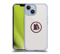 Head Case Designs Officially Licensed AS Roma Maroon Wolf 2024/25 Graphic Logo Gel Case [Military Grade Protection] Compatible With Apple iPhone 14