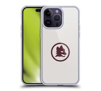 Head Case Designs Officially Licensed AS Roma Maroon Wolf 2024/25 Graphic Logo Gel Case [Military Grade Protection] Compatible With Apple iPhone 14 Pro Max