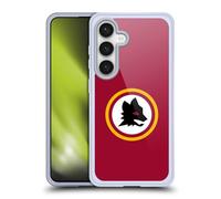 Head Case Designs Officially Licensed AS Roma Wolf Circle Crest Graphics Gel Case [Military Grade Protection] Compatible With Samsung Galaxy S24 5G