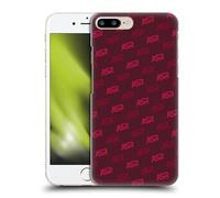 Head Case Designs Officially Licensed AS Roma Wordmark Pattern Crest Graphics Hard Back Case Compatible With Apple iPhone 7 Plus/iPhone 8 Plus