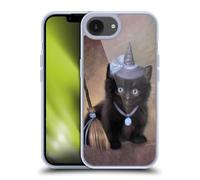 Head Case Designs Officially Licensed Ash Evans Broomstick Graphics Gel Case [Military Grade Protection] Compatible with Apple iPhone 16e and Compatible with MagSafe