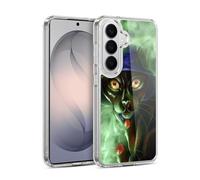 Head Case Designs Officially Licensed Ash Evans Conjuring Magic Black Cats Gel Case [Military Grade Protection] Compatible with Samsung Galaxy S26 and Compatible with MagSafe