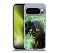 Head Case Designs Officially Licensed Ash Evans Conjuring Magic Black Cats Gel Case [Military Grade Protection] Compatible with Google Pixel 10 and Compatible with MagSafe