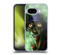 Head Case Designs Officially Licensed Ash Evans Conjuring Magic Black Cats Gel Case [Military Grade Protection] Compatible With Google Pixel 9A