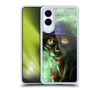 Head Case Designs Officially Licensed Ash Evans Conjuring Magic Black Cats Gel Case [Military Grade Protection] Compatible With Samsung Galaxy S25 Edge