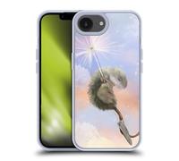 Head Case Designs Officially Licensed Ash Evans Dandelion Mouse Animals Gel Case [Military Grade Protection] Compatible with Apple iPhone 16e and Compatible with MagSafe