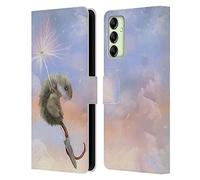Head Case Designs Officially Licensed Ash Evans Dandelion Mouse Animals Leather Wallet Case Compatible With Samsung Galaxy A14 5G