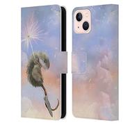 Head Case Designs Officially Licensed Ash Evans Dandelion Mouse Animals Leather Wallet Case Compatible With Apple iPhone 13